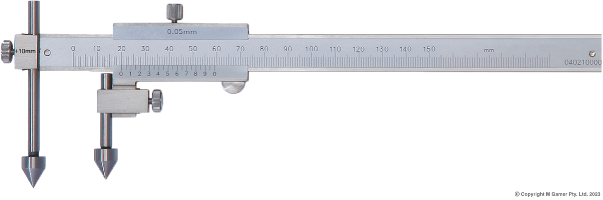 Offset Centerline Vernier Caliper