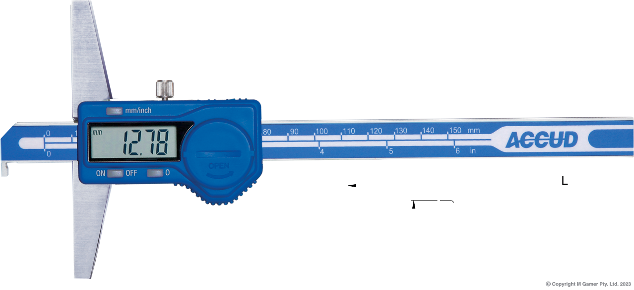 Digital Hook Depth Caliper