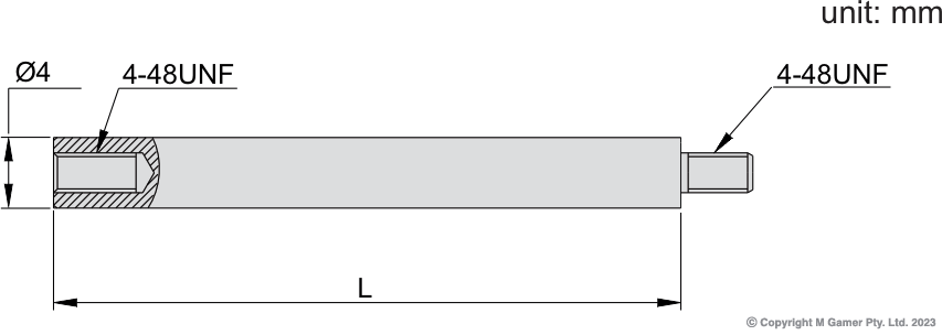 Extension Rod for Contact Points Accud Australia