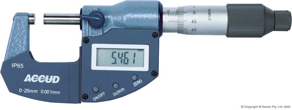 IP65 Digital Outside Micrometer