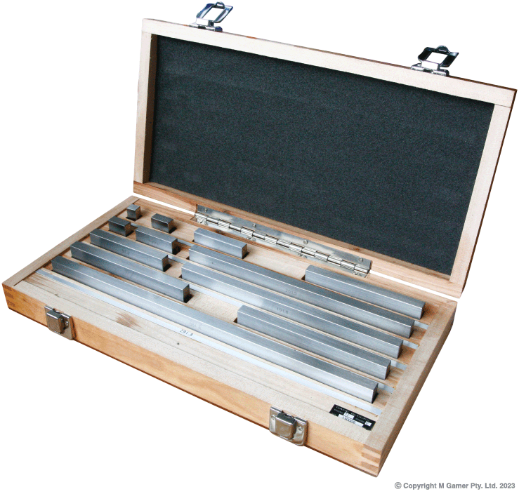 Gauge Block Set For Caliper Inspection