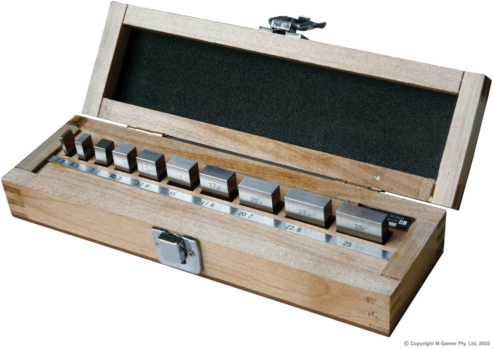 Gauge Block Set For Micrometer Inspection